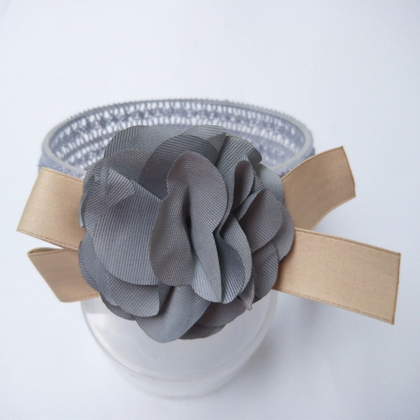 Soft Lace Baby Headband — Stretchy & Gentle for Newborns & Toddlers