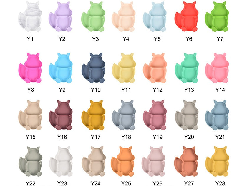Children's Silicone Dinner Set
