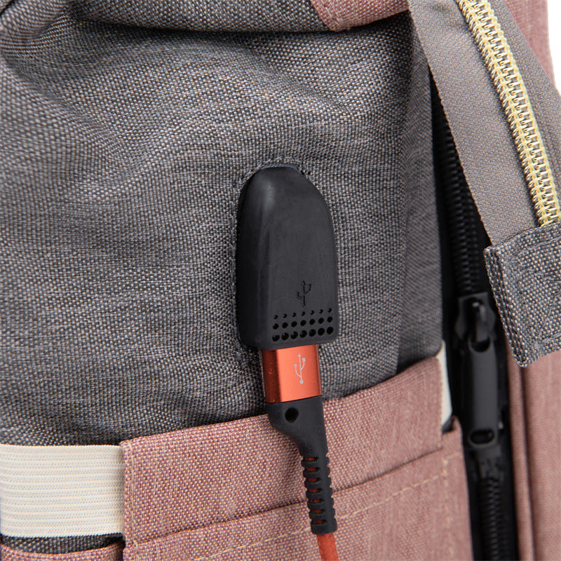 Insulated Diaper Bag Backpack with Cooler