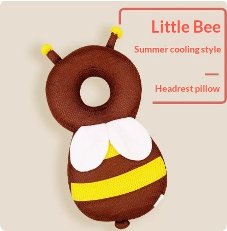 Baby Head Protection Backpack — Breathable Mesh Anti-Fall Pillow for Toddlers